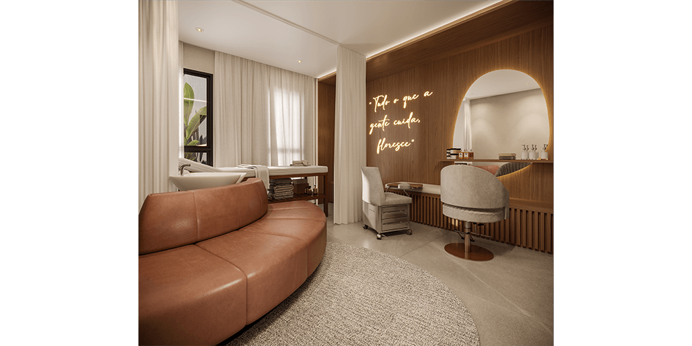 Flow Home — beauty care, diferencial raro em compactos de Maringá Beauty care do Flow Home — serviço de beleza no condomínio